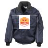 Work-Guard zip sleeve heavy-duty pilot jacket Thumbnail