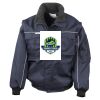 Work-Guard zip sleeve heavy-duty pilot jacket Thumbnail