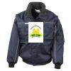 Work-Guard zip sleeve heavy-duty pilot jacket Thumbnail