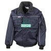 Work-Guard zip sleeve heavy-duty pilot jacket Thumbnail