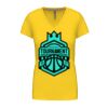 Ladies' short-sleeved V-neck T-shirt Thumbnail