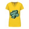 Ladies' short-sleeved V-neck T-shirt Thumbnail