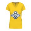 Ladies' short-sleeved V-neck T-shirt Thumbnail