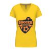 Ladies' short-sleeved V-neck T-shirt Thumbnail