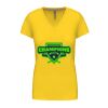 Ladies' short-sleeved V-neck T-shirt Thumbnail