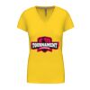 Ladies' short-sleeved V-neck T-shirt Thumbnail