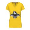 Ladies' short-sleeved V-neck T-shirt Thumbnail
