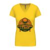 Ladies' short-sleeved V-neck T-shirt Thumbnail