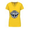 Ladies' short-sleeved V-neck T-shirt Thumbnail