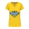 Ladies' short-sleeved V-neck T-shirt Thumbnail