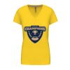 Ladies' short-sleeved V-neck T-shirt Thumbnail