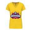 Ladies' short-sleeved V-neck T-shirt Thumbnail
