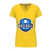 Ladies' short-sleeved V-neck T-shirt Thumbnail