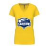 Ladies' short-sleeved V-neck T-shirt Thumbnail