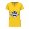 Ladies' short-sleeved V-neck T-shirt Thumbnail