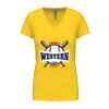 Ladies' short-sleeved V-neck T-shirt Thumbnail