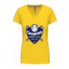 Ladies' short-sleeved V-neck T-shirt Thumbnail