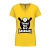 Ladies' short-sleeved V-neck T-shirt Thumbnail