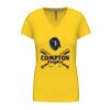 Ladies' short-sleeved V-neck T-shirt Thumbnail