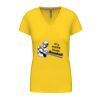 Ladies' short-sleeved V-neck T-shirt Thumbnail