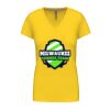 Ladies' short-sleeved V-neck T-shirt Thumbnail