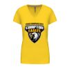 Ladies' short-sleeved V-neck T-shirt Thumbnail