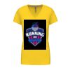 Ladies' short-sleeved V-neck T-shirt Thumbnail