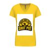 Ladies' short-sleeved V-neck T-shirt Thumbnail