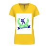 Ladies' short-sleeved V-neck T-shirt Thumbnail