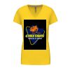 Ladies' short-sleeved V-neck T-shirt Thumbnail