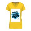 Ladies' short-sleeved V-neck T-shirt Thumbnail