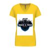 Ladies' short-sleeved V-neck T-shirt Thumbnail