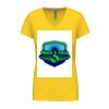 Ladies' short-sleeved V-neck T-shirt Thumbnail