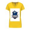 Ladies' short-sleeved V-neck T-shirt Thumbnail