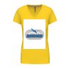 Ladies' short-sleeved V-neck T-shirt Thumbnail