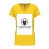 Ladies' short-sleeved V-neck T-shirt Thumbnail