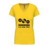 Ladies' short-sleeved V-neck T-shirt Thumbnail