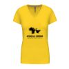 Ladies' short-sleeved V-neck T-shirt Thumbnail