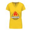 Ladies' short-sleeved V-neck T-shirt Thumbnail