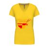 Ladies' short-sleeved V-neck T-shirt Thumbnail