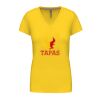 Ladies' short-sleeved V-neck T-shirt Thumbnail