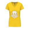 Ladies' short-sleeved V-neck T-shirt Thumbnail