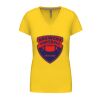 Ladies' short-sleeved V-neck T-shirt Thumbnail