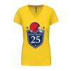 Ladies' short-sleeved V-neck T-shirt Thumbnail