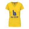 Ladies' short-sleeved V-neck T-shirt Thumbnail