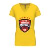 Ladies' short-sleeved V-neck T-shirt Thumbnail
