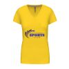 Ladies' short-sleeved V-neck T-shirt Thumbnail