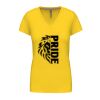 Ladies' short-sleeved V-neck T-shirt Thumbnail
