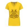 Ladies' short-sleeved V-neck T-shirt Thumbnail