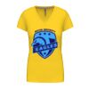 Ladies' short-sleeved V-neck T-shirt Thumbnail